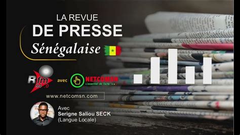 🇸🇳 Revue De Presse Rfm Wolof Du Samedi 29 Octobre Avec Serigne Saliou