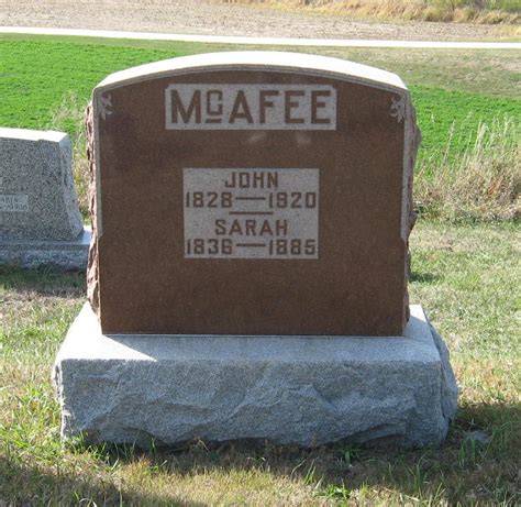 John McAfee Sr 1828 1920 Find A Grave Memorial