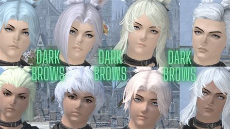 Dark Brows For Viera Male The Glamour Dresser Final Fantasy Xiv