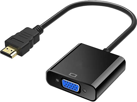 INF HDMI zu VGA Adapter mit 3.5 mm Audio-Port HDMI zu VGA Adapter ...
