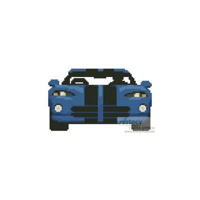 Blue Viper (clipart)