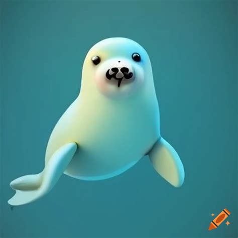 Colorful Animated Seal For Kids On Craiyon
