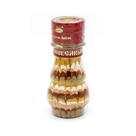 Balkan Sharena Salt Souvenir Jar 120 G Bulgarian Spices