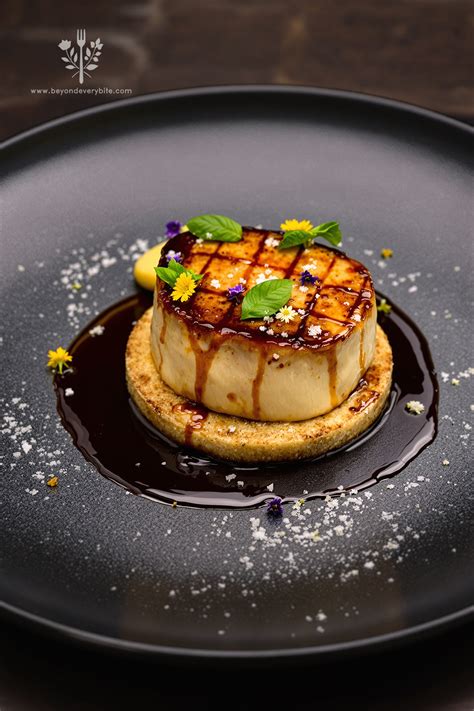 Seared Foie Gras With Balsamic Glaze Fine Dining Elegance Fine