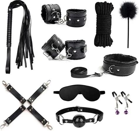 Zwarte Bdsm Extreme Bondage Set Seksspeeltjes Voor Koppels Sex Toys Voor Mannen Bol