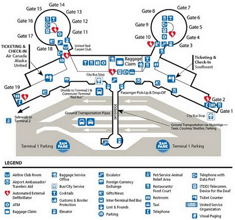 Airport Terminal Map - san-diego-airport-terminal-1.jpg