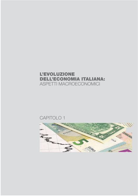 PDF LEVOLUZIONE DELLECONOMIA ITALIANA ASPETTI Deterioramento