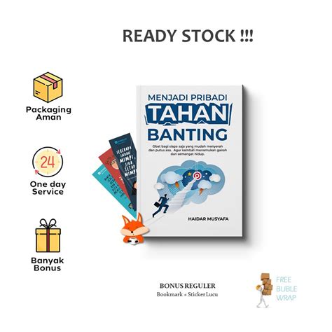 Jual Buku Menjadi Pribadi Tahan Banting Syalmahat Publishing Shopee