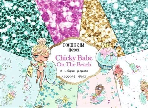 Papeles Digitales Cheeky Babe On The Beach Pa Fondos MercadoLibre