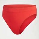 FLU3NTE High Waist Bikini Bottom Red Speedo