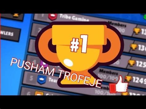 BRAWL STARS EP10 PUSHAM TROFEJE YouTube