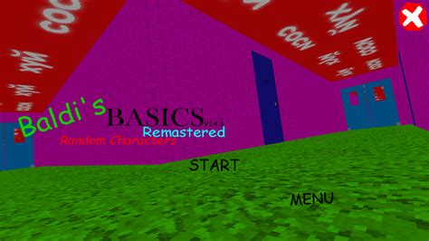 Baldi's Basics Random Characters Remastered - Baldis 1.4.3 Decompile ...