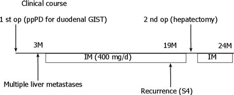 Figure 1 From Long Term Survival Of A Case With Multiple Liver Metastases From Duodenal