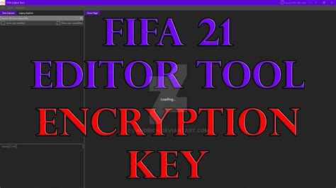 Fifa 21 Pc Tuto Encryption Key Fifa Editor Tool By Dandrich On Deviantart