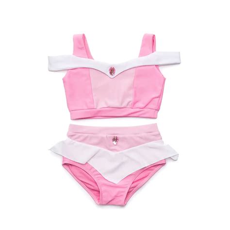 Bikini badetøj til børn med UV Tornerose Køb bikini til piger her