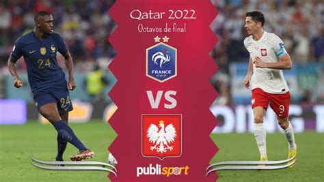 Francia Vs Polonia Octavos De Final Mundial Qatar En Vivo Online