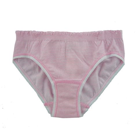Girls Pin Stripe Bikini Pk Girls Fem Intimates