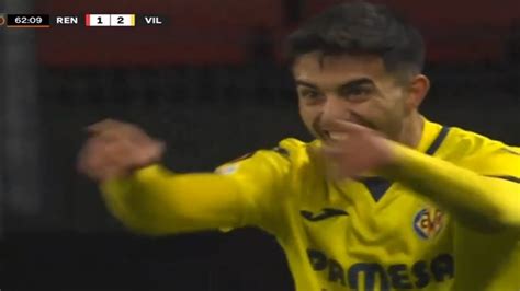 Gerard Moreno Goal Stade Rennais Vs Villareal 1 2 Goals And Extended