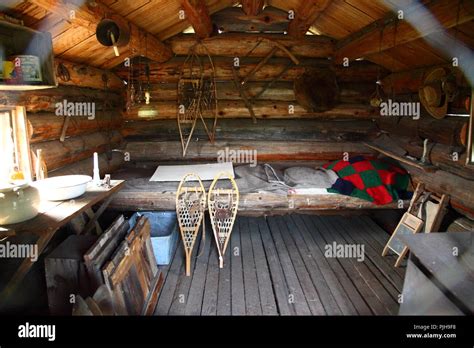 Old Trappers Cabin Interior