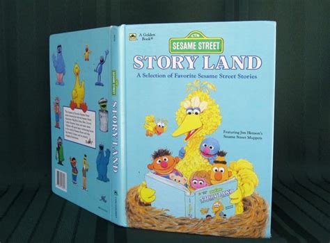 Sesame Street Story Land By Golden Book A Selection Of