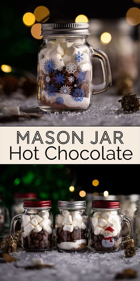 DIY Mason Jar Hot Chocolate Mix