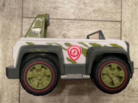 Paw Patrol Tracker S Jungle Cruiser Vehicle Rescue Jeep No Figure