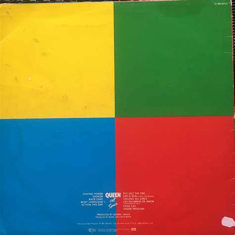 Queen Hot Space Vinyl Etsy