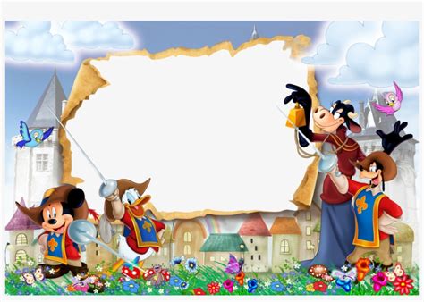 Disney Frames Cute Frames The Three Musketeers Foto Disney Photo