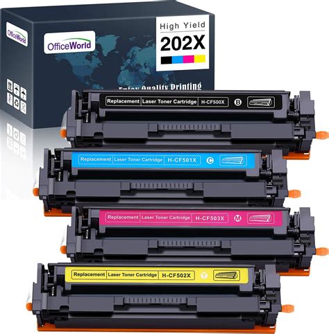 The Best Hp 202X Toner Cartridges High Yield Set - 4U Life