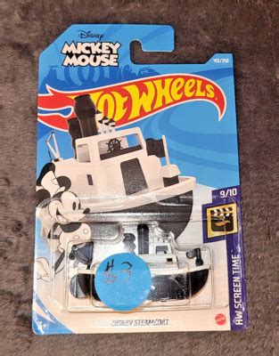 Hot Wheels Disney Steamboat HW Screen Time Mattel Mickey Mouse