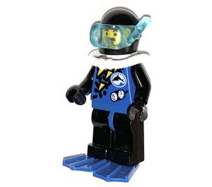 LEGO Diver With Dolphin Logo Minifigure Brick Owl LEGO Marketplace