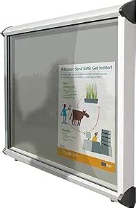 Wonderwall Outdoor Weatherproof Lockable Notice Board Showcase With