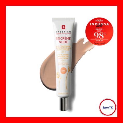 Erborian BB Cream Nude 15ml 45ml Face Cream 5 In 1 Korean Skin Therapy Shopee Philippines