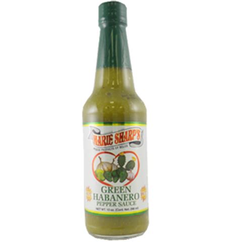 Marie Sharp S Green Habanero Hot Sauce With Prickly Pear 10 Fl Oz