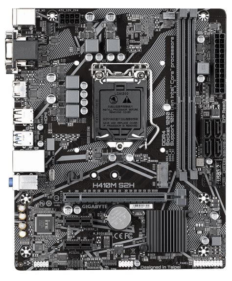 Мат. плата 1200 Gigabyte H410M S2H – купити у Львові (Україна) | низькі ...