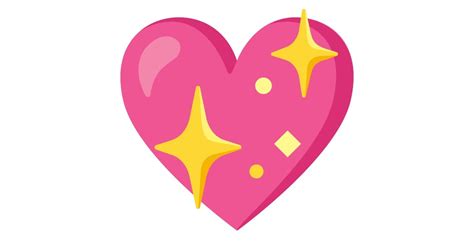 sparkling heart emoji
