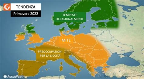 Previsioni Meteo Primavera 2022 La Tendenza Stagionale Di AccuWeather