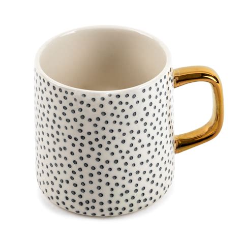 Thyme & Table Stoneware Coffee Mug, 16 fl oz, Gold Stars - Walmart.com