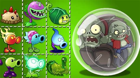 Every Plant Power Up Vs Hamster Ball Gargantuar Pvz Gameplay Youtube