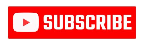 Red Youtube Subscription Button Png Mark Free Hq Png Images Vactor