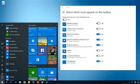 How to customize which icons appear on the taskbar on Windows 10 ...