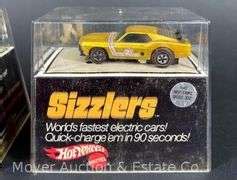 3 Hot Wheels Sizzlers Cars 2 Are In Original Acrylic Boxes Moyer Auction Estate Co Inc