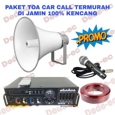 Jual Paket Speaker Toa Outdoor Car All Speaker Toa Masjid Mushola Di