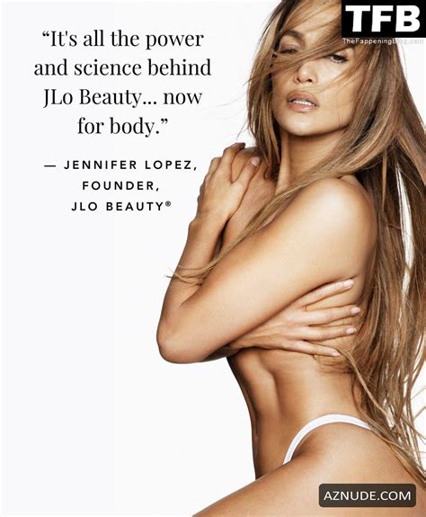 Jennifer Lopez Sexy Poses Naked Showcasing Her Stunning Nude Figure In A Promo Photoshoot AZNude