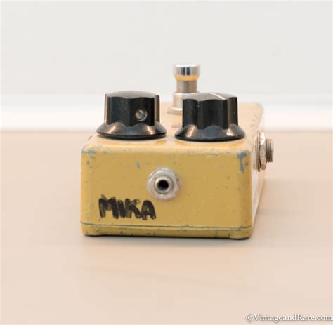 Mxr Distortion + Plus 1980's Yellow Effect For Sale The Official Mika ...