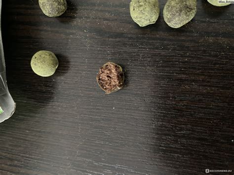 Хрустящие шарики в шоколаде Okasi Crunchy balls с черной матча ...