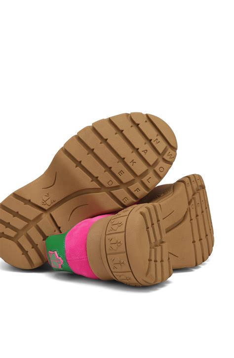 Naked Wolfe Warrior Platform Sneaker In Off White Leather Smart Closet