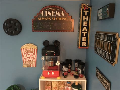 Mickey Mouse Basement Home Theater Basement Home Theater Basement