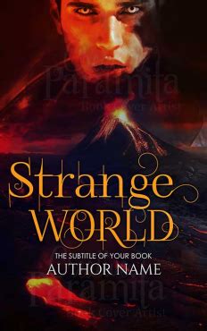 Strange world Premade book cover