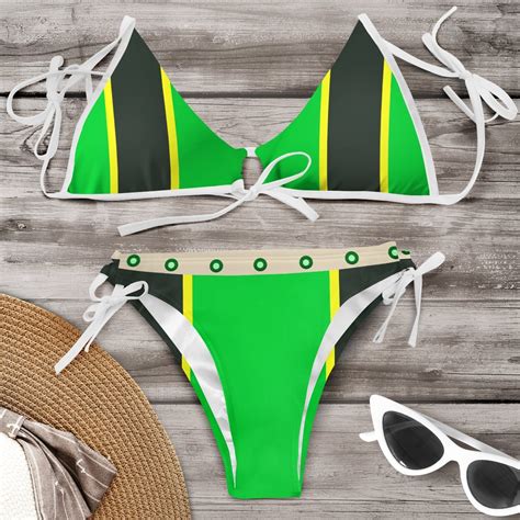 My Hero Academia Swimsuits UA High Tsuyu Bikini Swimsuit FDM3107 Anime Swimsuits